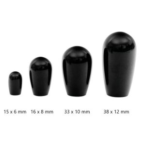 GEARKNOP. 33 X 10 MM GEVIND