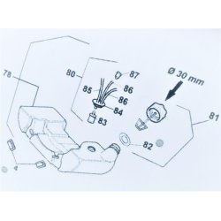 Benzintank komplet til PF360 og PF400