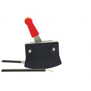 GASKABEL METALH�NDTAG  1.8 M. Gaskabel, r�dt h�ndtag