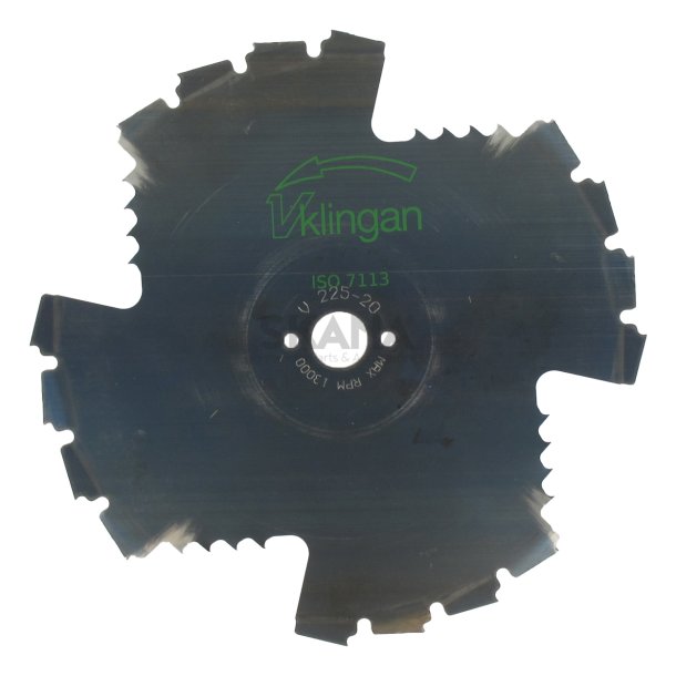 SPEC. V-KLINGAN KLINGE   225 MM  HUL  20 MM  