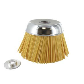 NYLON B�RSTE OZAKI � 200/25,4  M. REDUCERING FOR 20 MM 