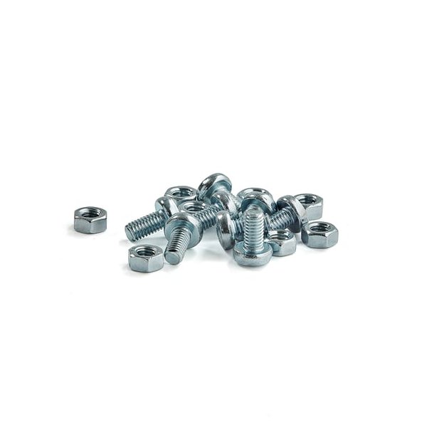 SKRUE OG MTRIK  M6 X 16 MM   (1 STK. AF HVER)
