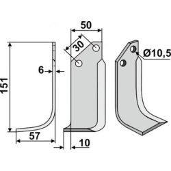 FRSERKNIV H. BADALINI    151 x 6 x 50 MM