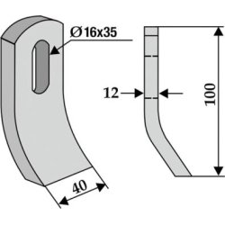 SLAGLE F. VOTEX 45,03,190