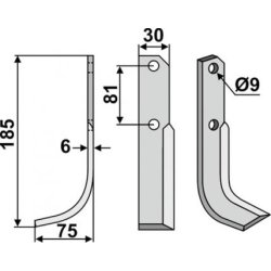 FRSERKNIV V.   BERTOLINI    185 x 6 x 30 mm