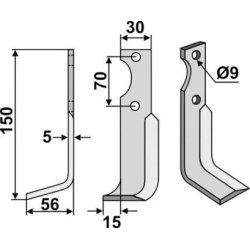 FRSERKNIV H  FORT-CRIPRIM    150 x 5 x 30 mm