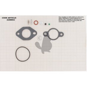 KARBURATOR KIT KOHLER  SV470 M FL.  ORG. 12 757 01-S, 12 757 03-S, 1275701S, 1275703S