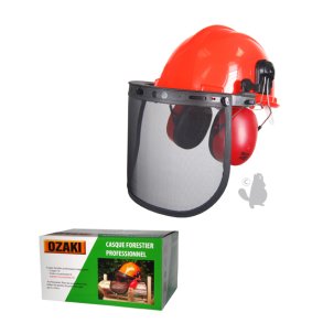 SKOVHJELM MED SIKKERHEDSBRILLER