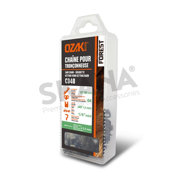 OZAKI K�DE 1/4" 1,1 MM 64 LED STIHL 36700000064    